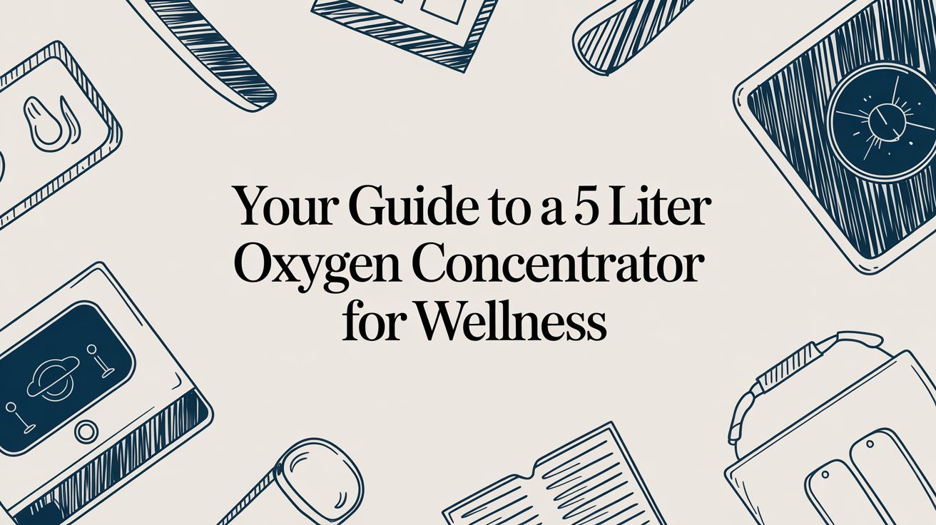 Your Guide to a 5 Liter Oxygen Concentrator for Wellness in 2026