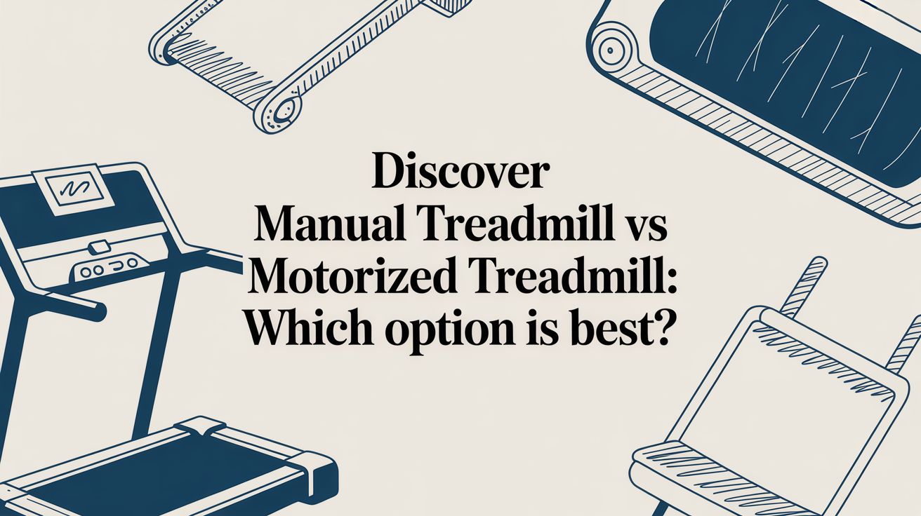 Discover manual treadmill vs motorized treadmill: Which Option Is Best? - MedEq Fitness