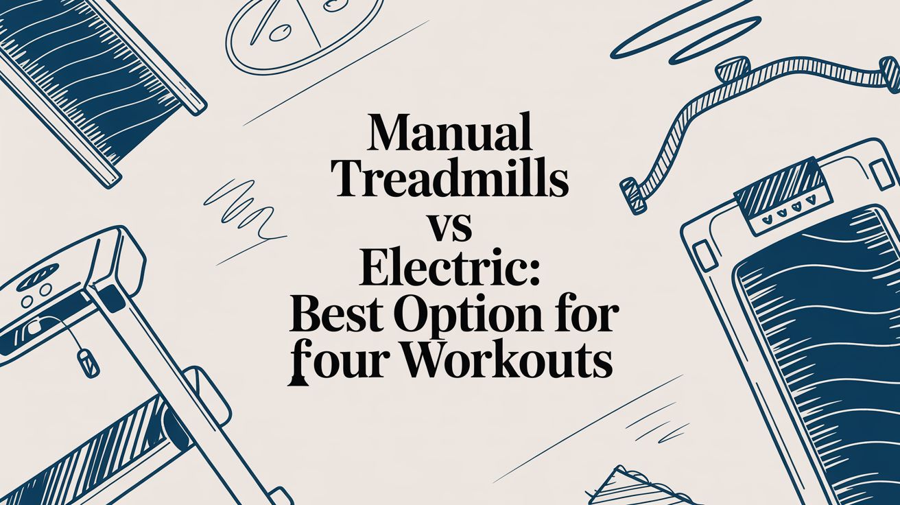 manual treadmills vs electric: Best option for your health and wellness goals - MedEq Fitness