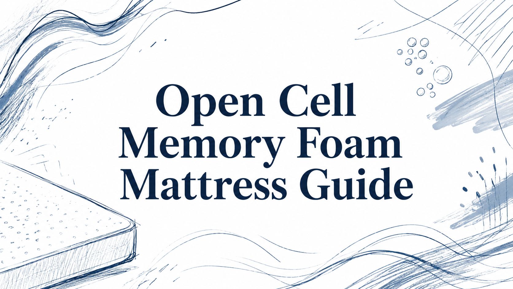 Open Cell Memory Foam Mattress Guide