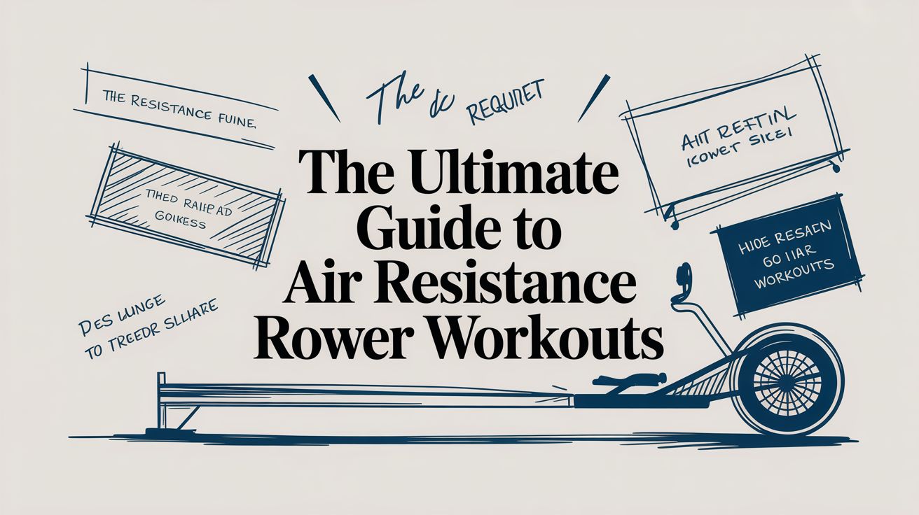 The Ultimate Guide to Air Resistance Rower Workouts - MedEq Fitness