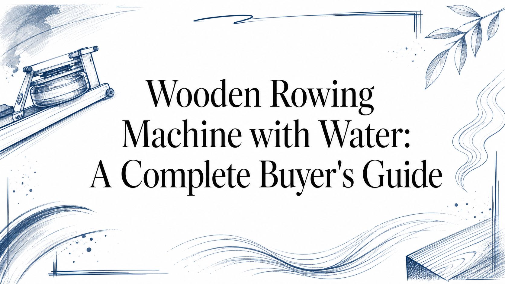 Wooden Rowing Machine with Water: A Complete Buyer's Guide
