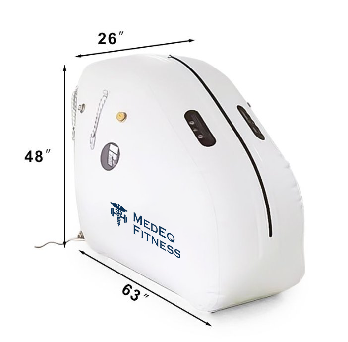 HC-RZ01-10 Sitting Soft Hyperbaric Chamber 1.5ATM by MedEq Fitness
