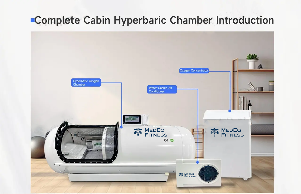 LANNX TimeCapsule Hyperbaric Chamber C900+ Aluminum Alloy Collection Elite Limited Edition by MedEq Fitness