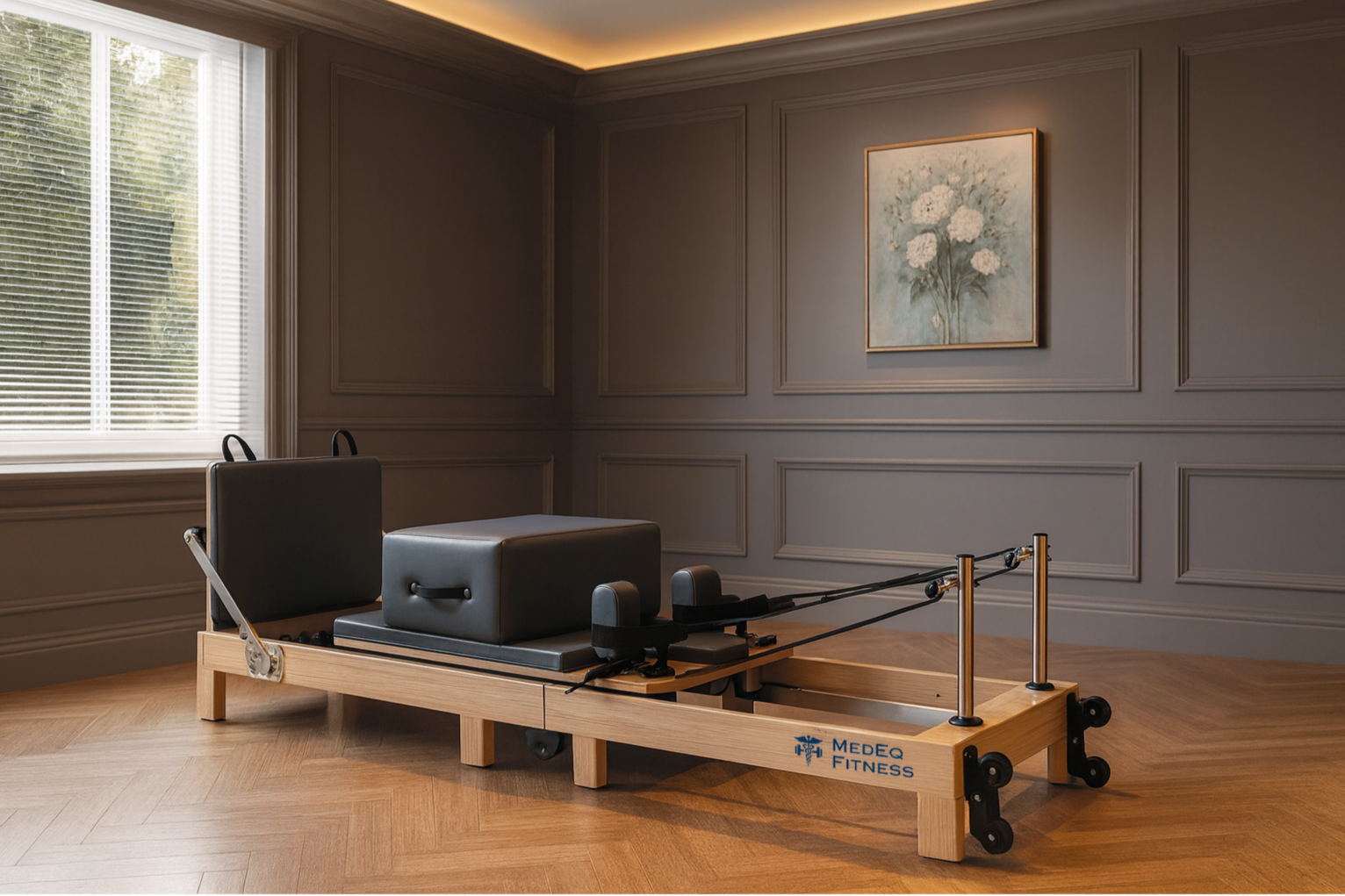Folding Professional Solid Wood Pilates Reformer