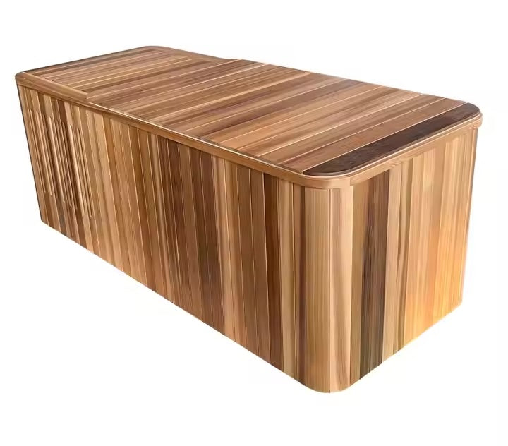 Wood/Stainless Steel Plunge Pool