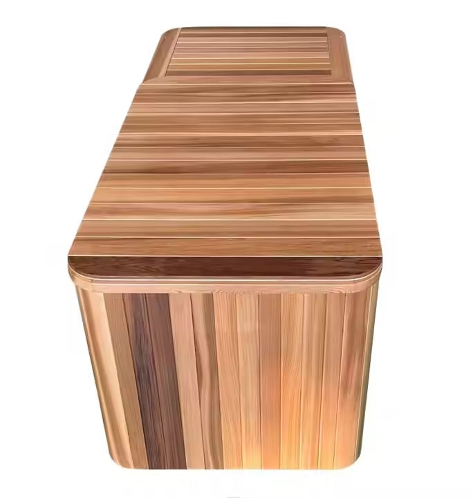Wood/Stainless Steel Plunge Pool