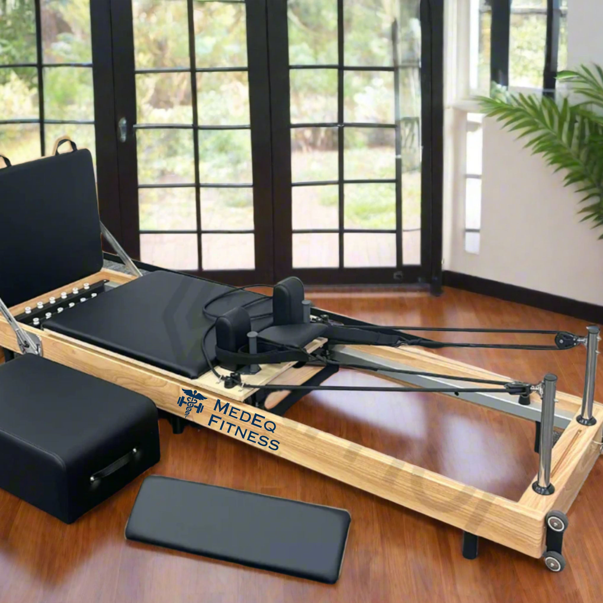 Foldable Solid Wood Pilates Reformer