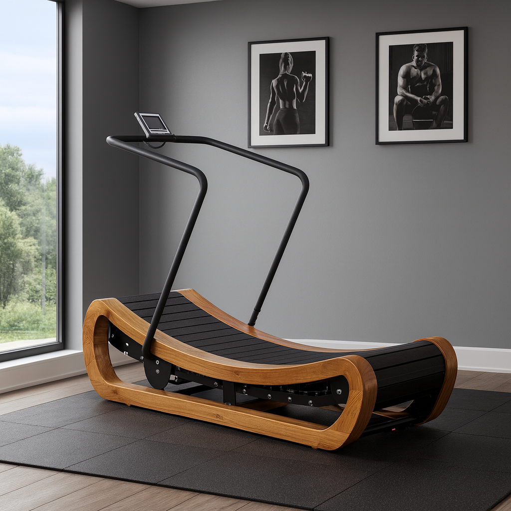 R2000 Solid Wood Curved Resistance Treadmill