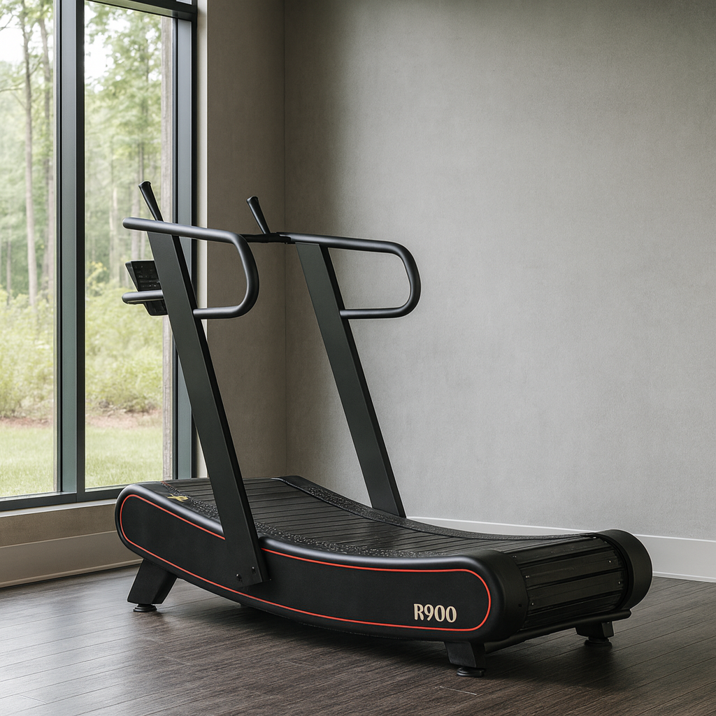MedEq R900 Curved Manual Treadmill – Self-Powered Commercial Trainer
