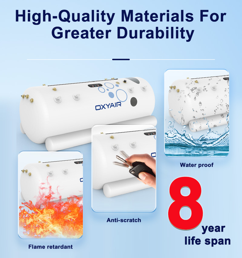 HC-RZ01-10 Sitting Soft Hyperbaric Chamber 1.5ATM by MedEq Fitness