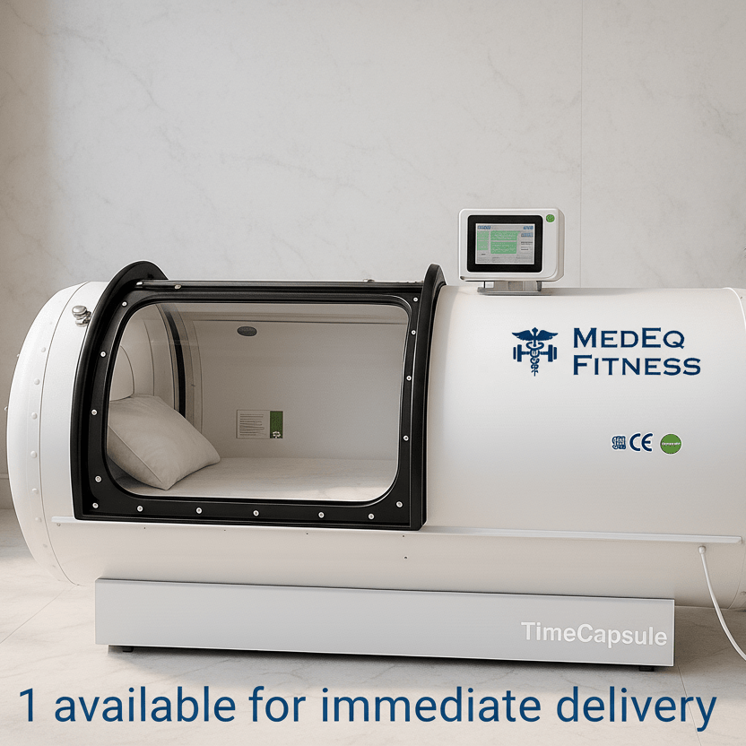 TimeCapsule C750+ Aluminum Alloy Hyperbaric Chamber Premier Edition Limited - MedEq Fitness