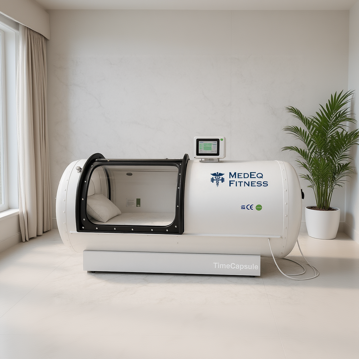 TimeCapsule C750+ Aluminum Alloy Hyperbaric Chamber Premier Edition Limited (editing version) - MedEq Fitness
