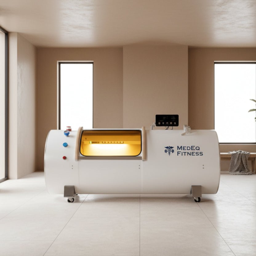 TimeCapsule Vision C900+ | 2.0 ATA Hard - Shell Hyperbaric Oxygen Chamber - MedEq Fitness