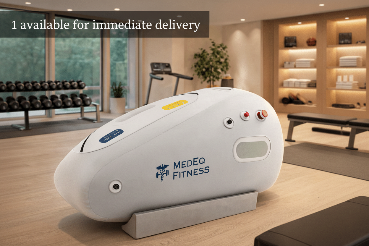 TimePod Air 1.5 (Pro) | 1.5ATM Soft Hyperbaric Chamber Elite Collection For Personal Wellness - MedEq Fitness