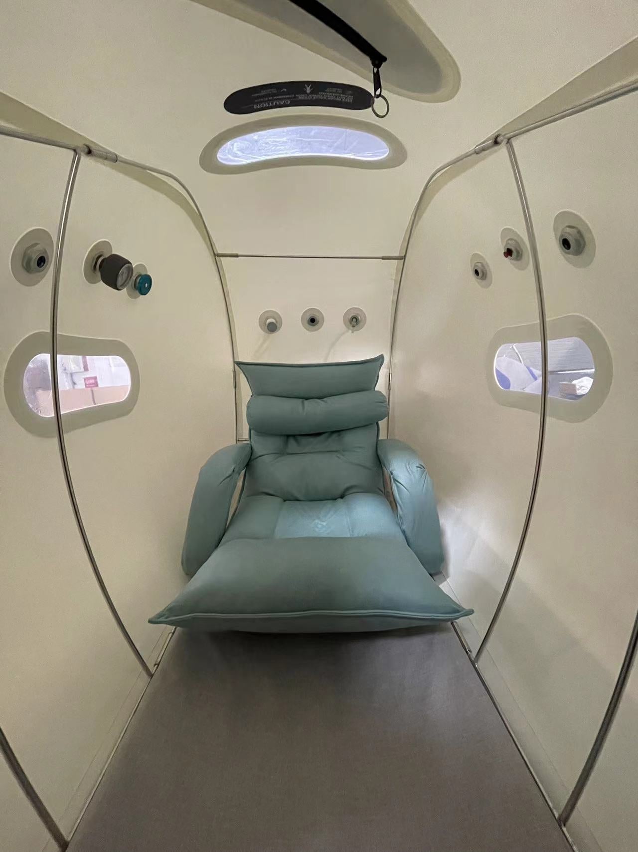 TimePod Air 1.5 (Pro) | 1.5ATM Soft Hyperbaric Chamber Elite Collection For Personal Wellness - MedEq Fitness