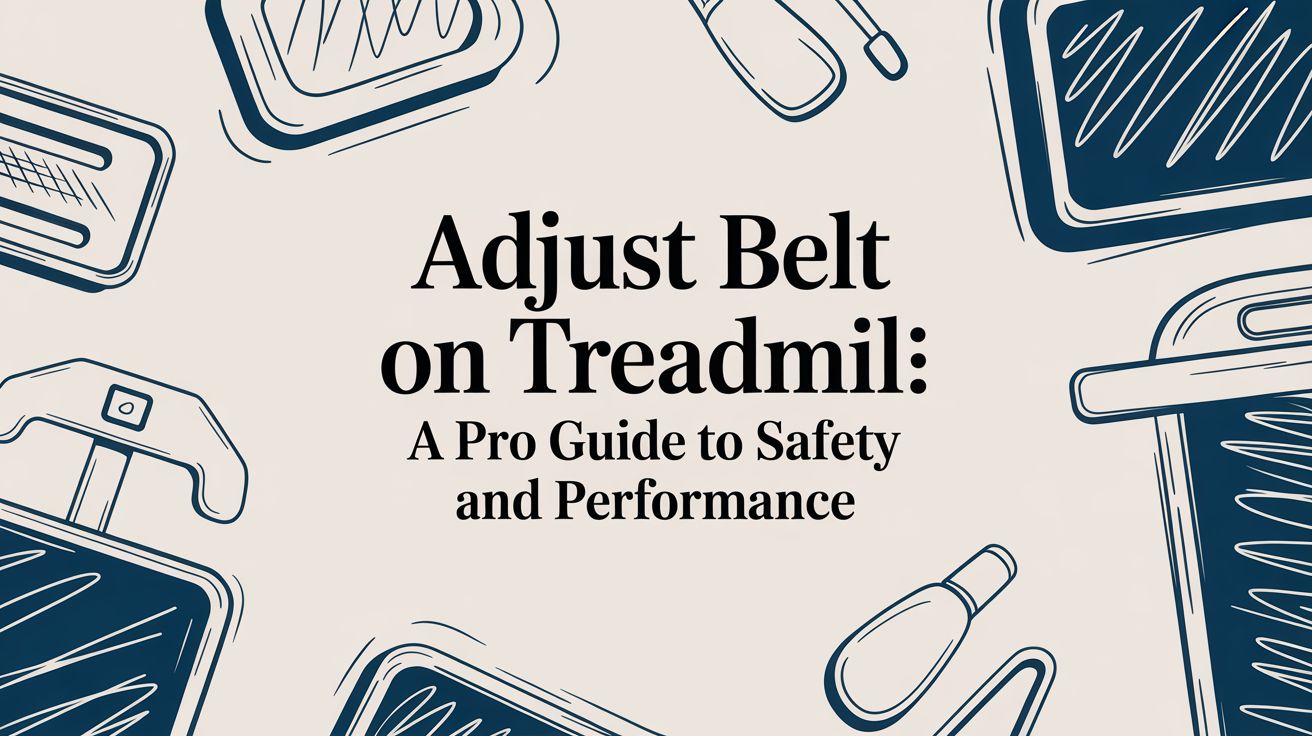 Adjust Belt on Treadmill a Pro Guide to Safety and Performance - MedEq Fitness