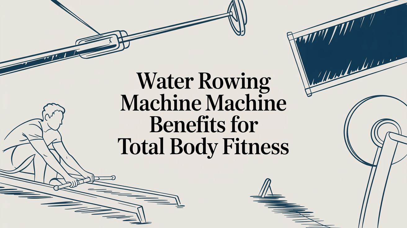 Water Rowing Machine Benefits for Holistic Health and Wellness