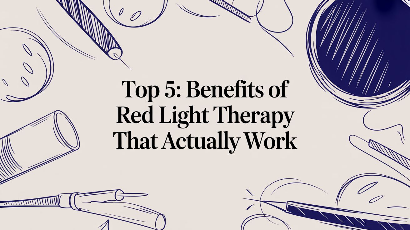 Top 5: benefits of red light therapy that actually work