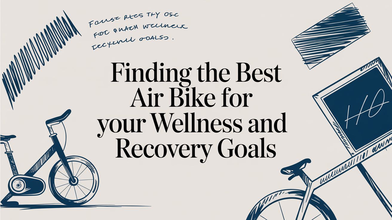 Finding the Best Air Bike for Your Wellness and Recovery Goals - MedEq Fitness