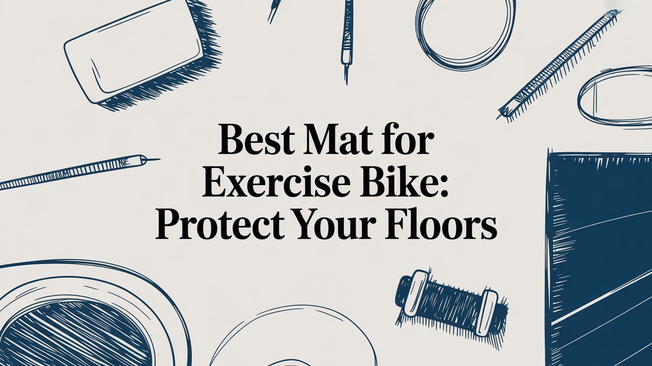 Best Mat for Exercise Bike: Protect Your Floors
