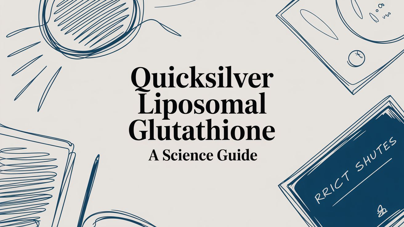 Quicksilver Liposomal Glutathione: A Science Guide