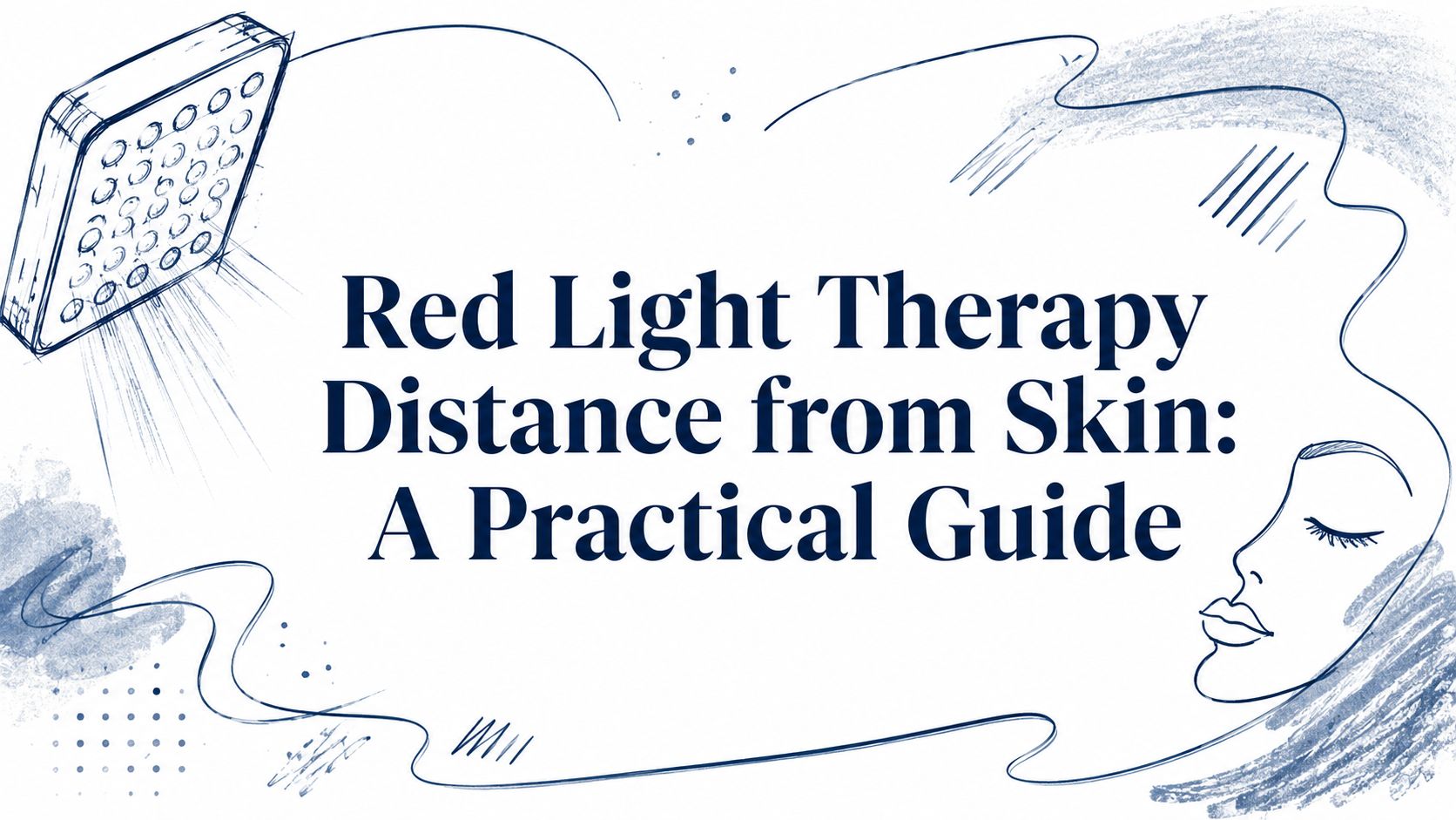 Red Light Therapy Distance from Skin: A Practical Guide