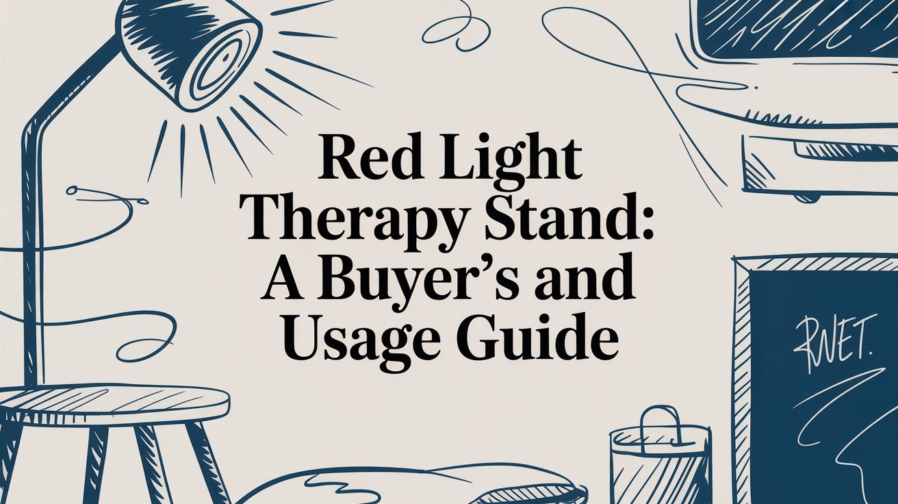 Red Light Therapy Stand: A Buyer's and Usage Guide