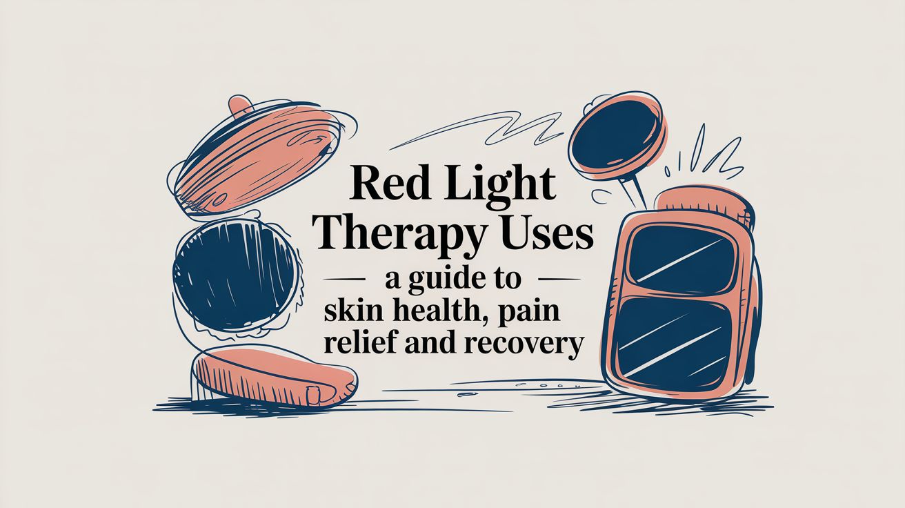 A Guide to Red Light Therapy Uses for Skin Health, Pain Relief, and Wellness