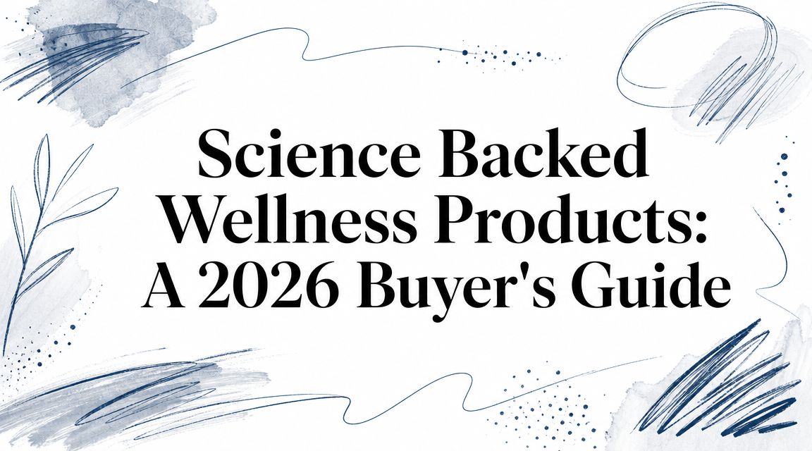 Science Backed Wellness Products: A 2026 Buyer's Guide