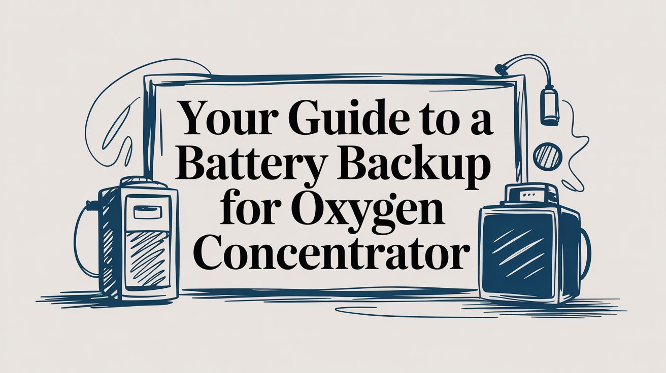 Your Guide to a Battery Backup for an Oxygen Concentrator - MedEq Fitness