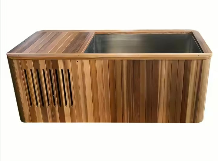 Wood/Stainless Steel Plunge Pool