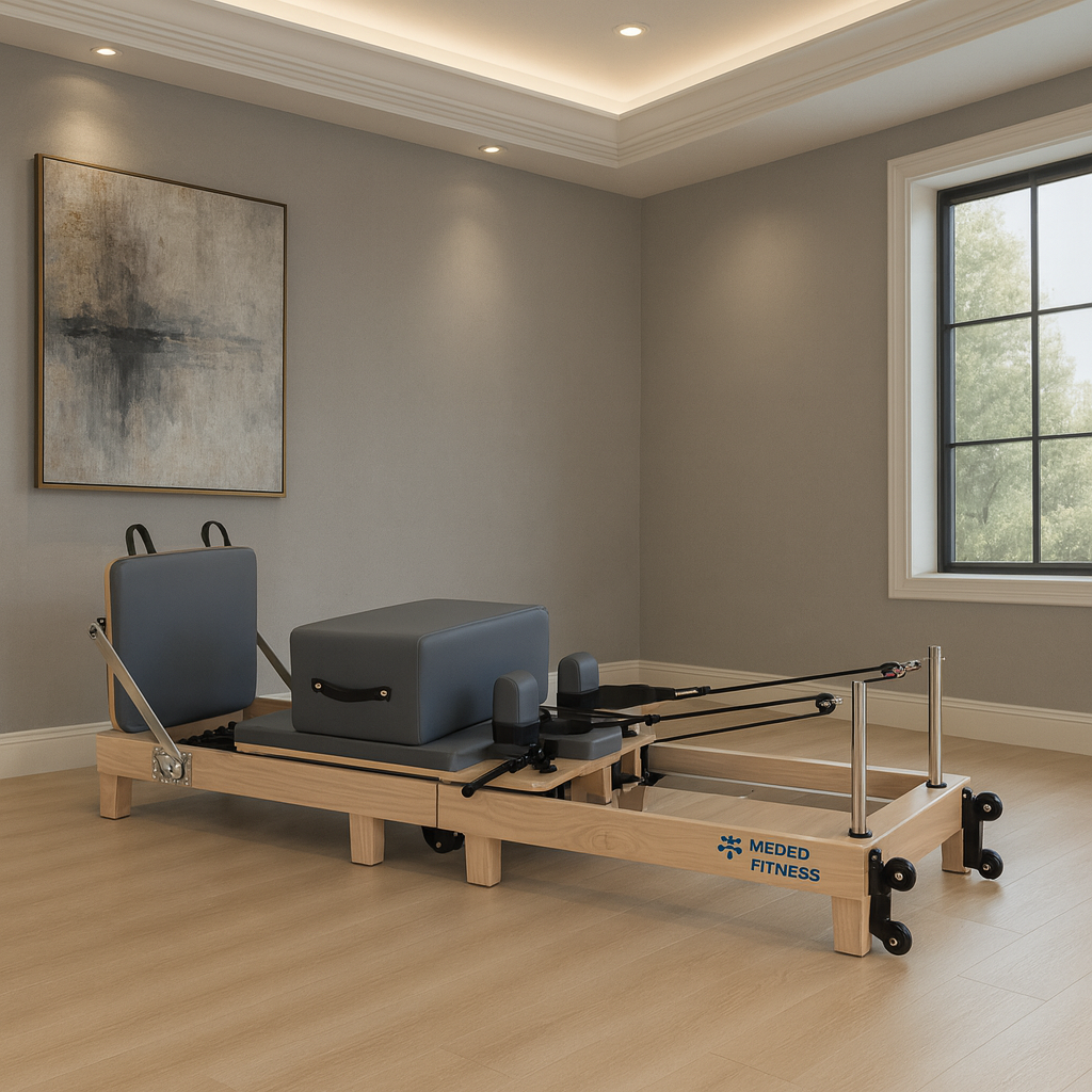 Folding Professional Solid Wood Pilates Reformer