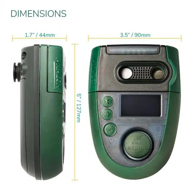 Analox Sub Aspida Portable Pressure-Compensated O2 & CO2 Gas Monitor