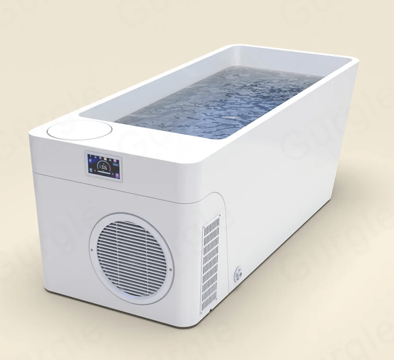Acrylic Plunge Pool With Integrated Chiller/Heater with Massage - MedEq Fitness