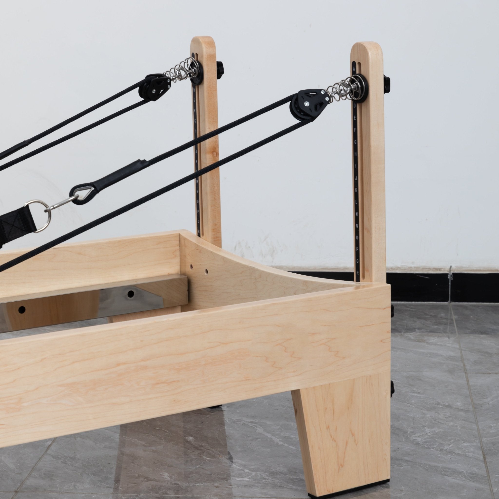 Classic Professional Solid Wood Pilates Reformer - MedEq Fitness