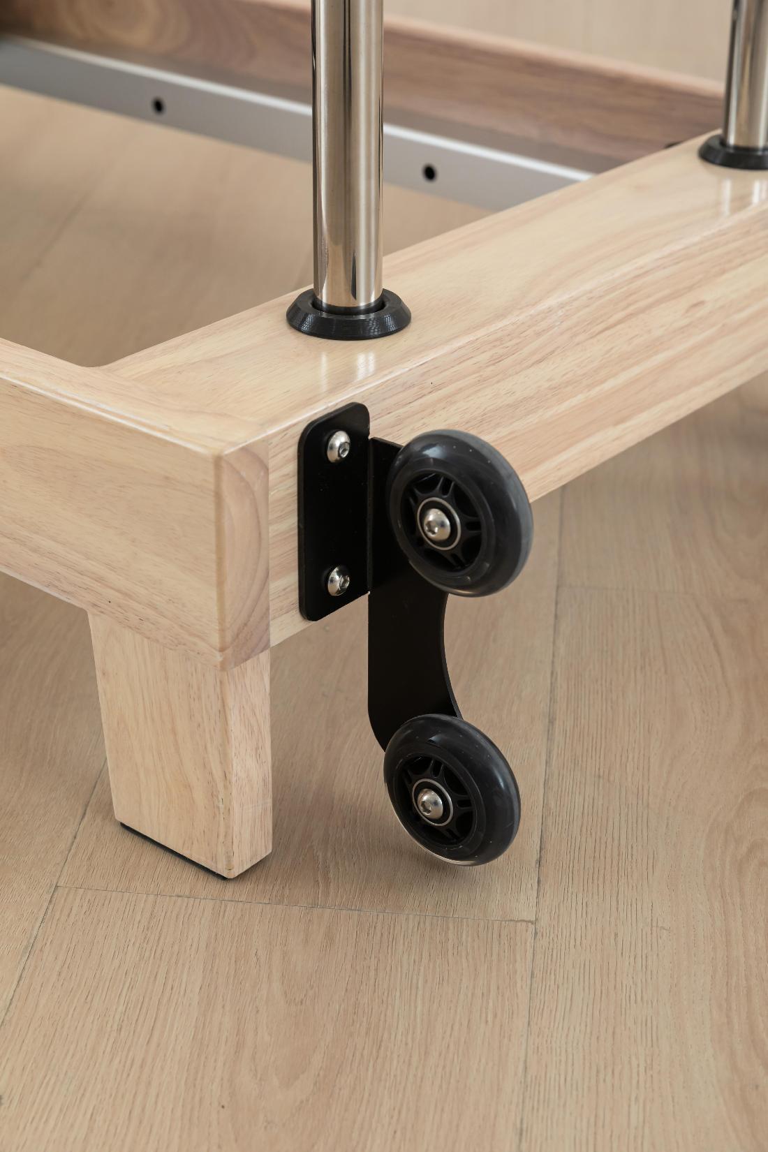 Folding Wooden Pilates Reformer | Professional Home Studio