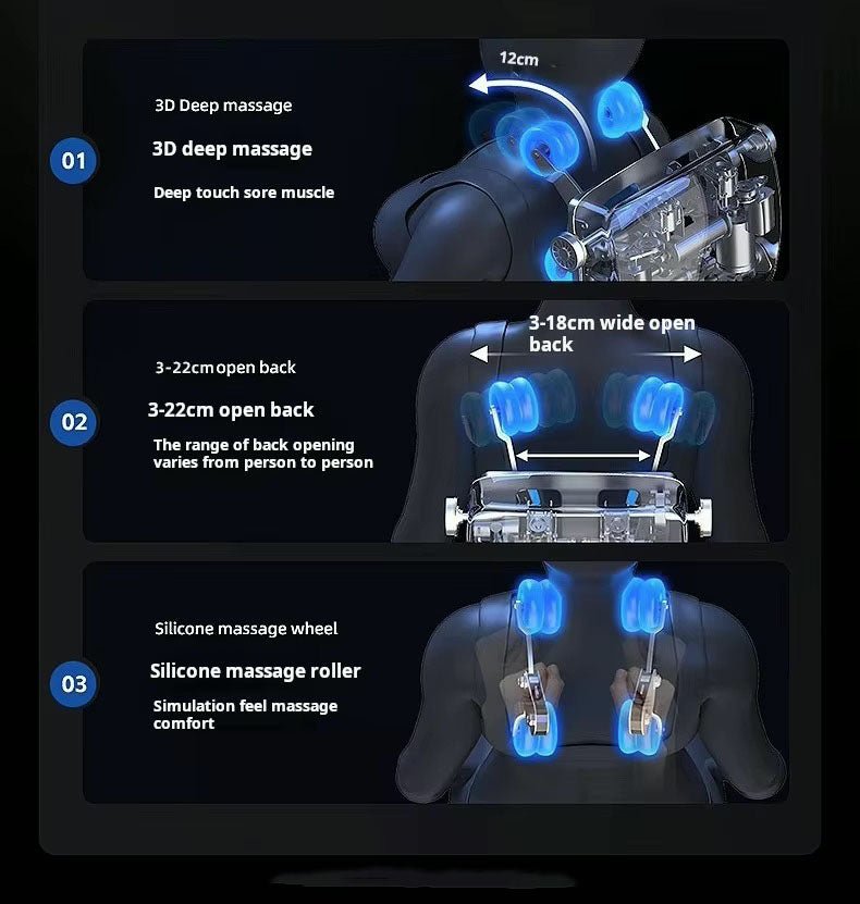 MedEq Recovery C79 Massage Chair | Full - Body Zero - Gravity Relaxation - MedEq Fitness