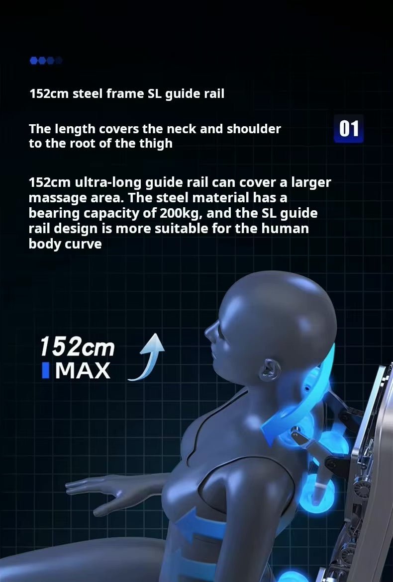 MedEq Recovery C79 Massage Chair | Full - Body Zero - Gravity Relaxation - MedEq Fitness