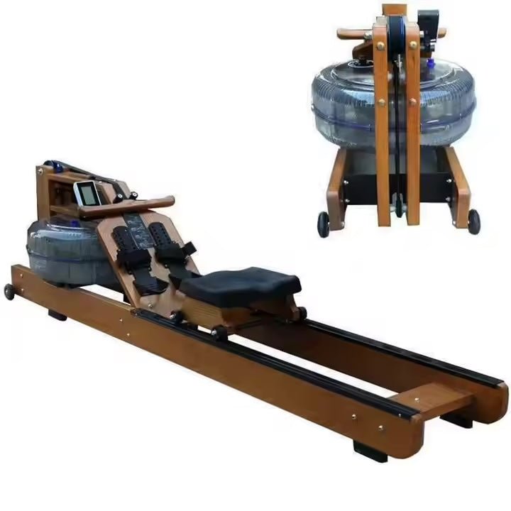 Professional Solid Wood Rowing Machine - MedEq Fitness