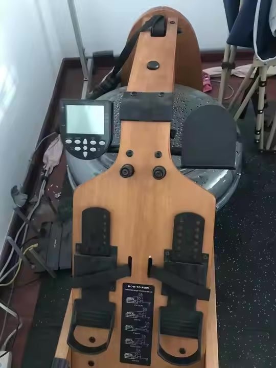 Professional Solid Wood Rowing Machine - MedEq Fitness