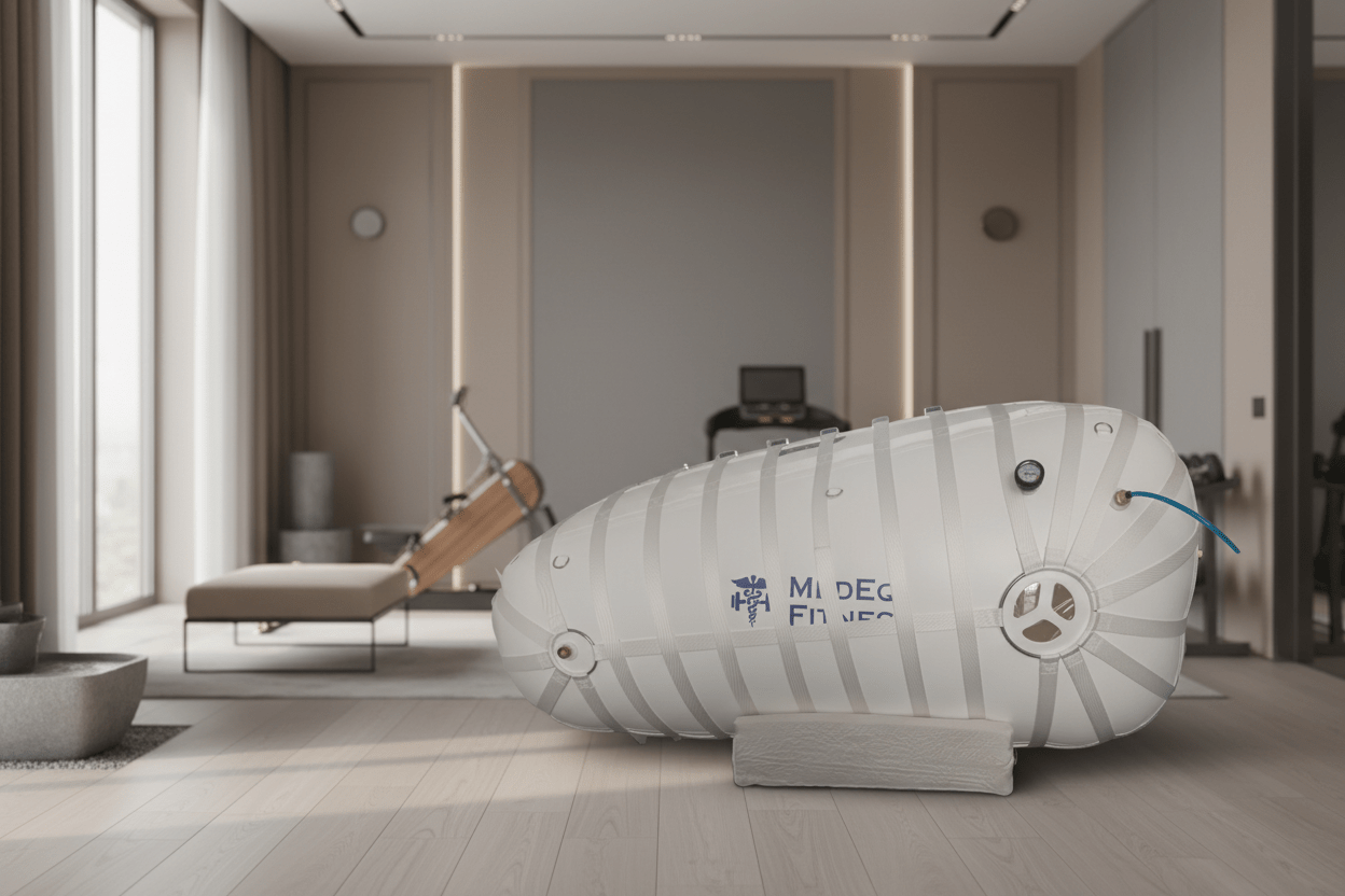 TimePod Air 2.0 | Seated 2.0ATM Hyperbaric Chamber Elite Collection Exclusive For Personal Wellness And Recovery - MedEq Fitness